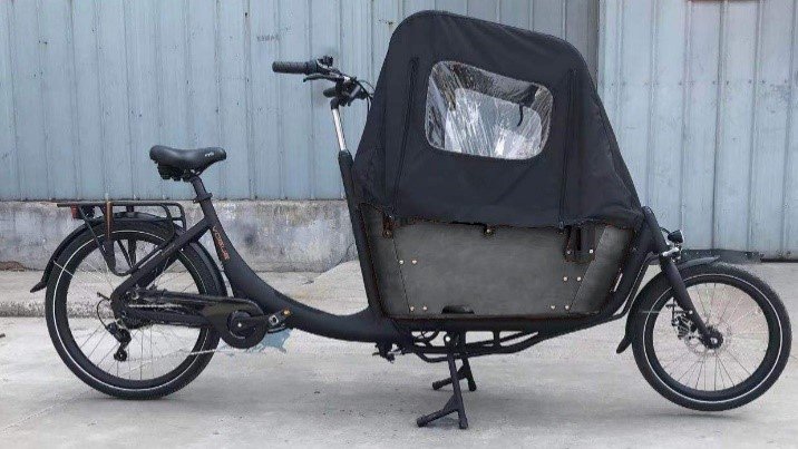 vogue superior 2w bakfiets zwarte bak