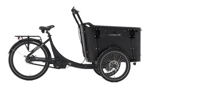 vogue superior dlx bakfiets zwarte bak